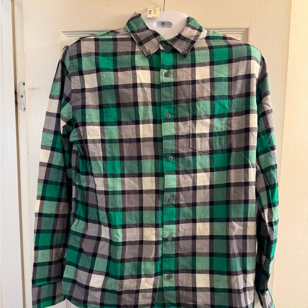 Aeropostale Plaid Long Sleeve Shirt, new